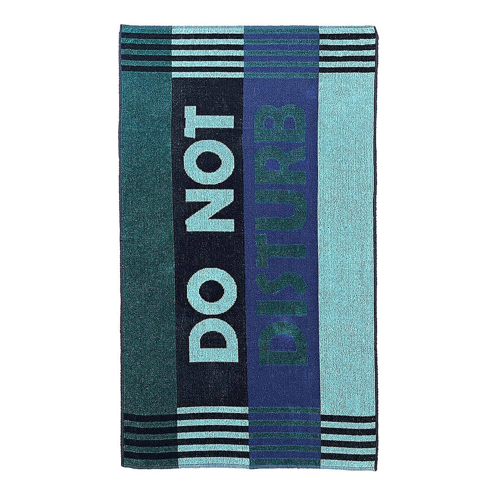 Country Club Jacquard DND Design Jumbo Bath and Beach Towel (165x90cm) - Blue