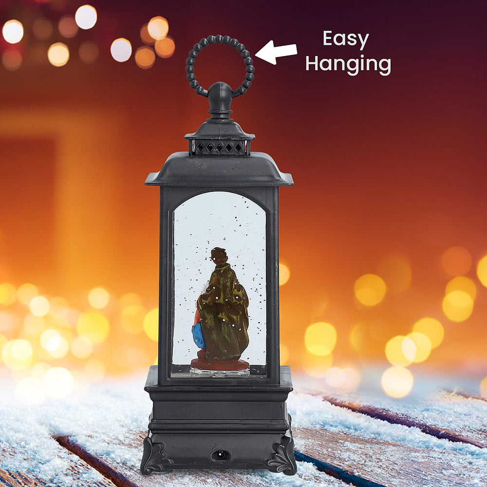 Musical Nativity Lantern (Size 23x8x8Cm) - Requires 3AAA Batteries (Not Incld)