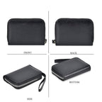 Set of 2- Sling Crossbody Bag with Card Holder - Black