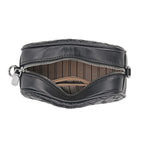 BIG BLACK FRIDAY DEAL - Genuine leather Crossbody Bag  - Black