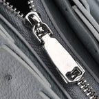 Designer inspired Womens Top Handle Shoulder Bag with Adjustable Strap - Blue