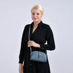 Crossbody Bag (Size - One Size) - Blue & Black