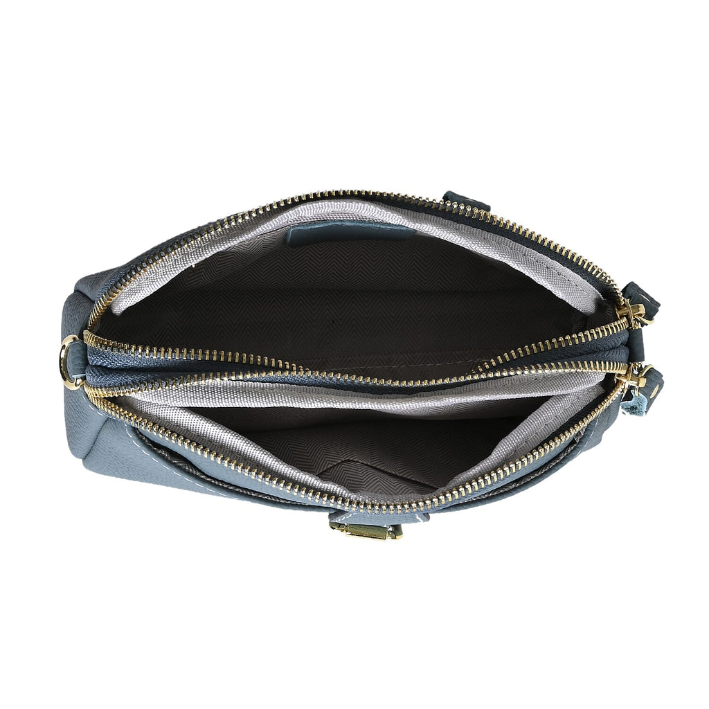 Crossbody Bag (Size - One Size) - Blue & Black