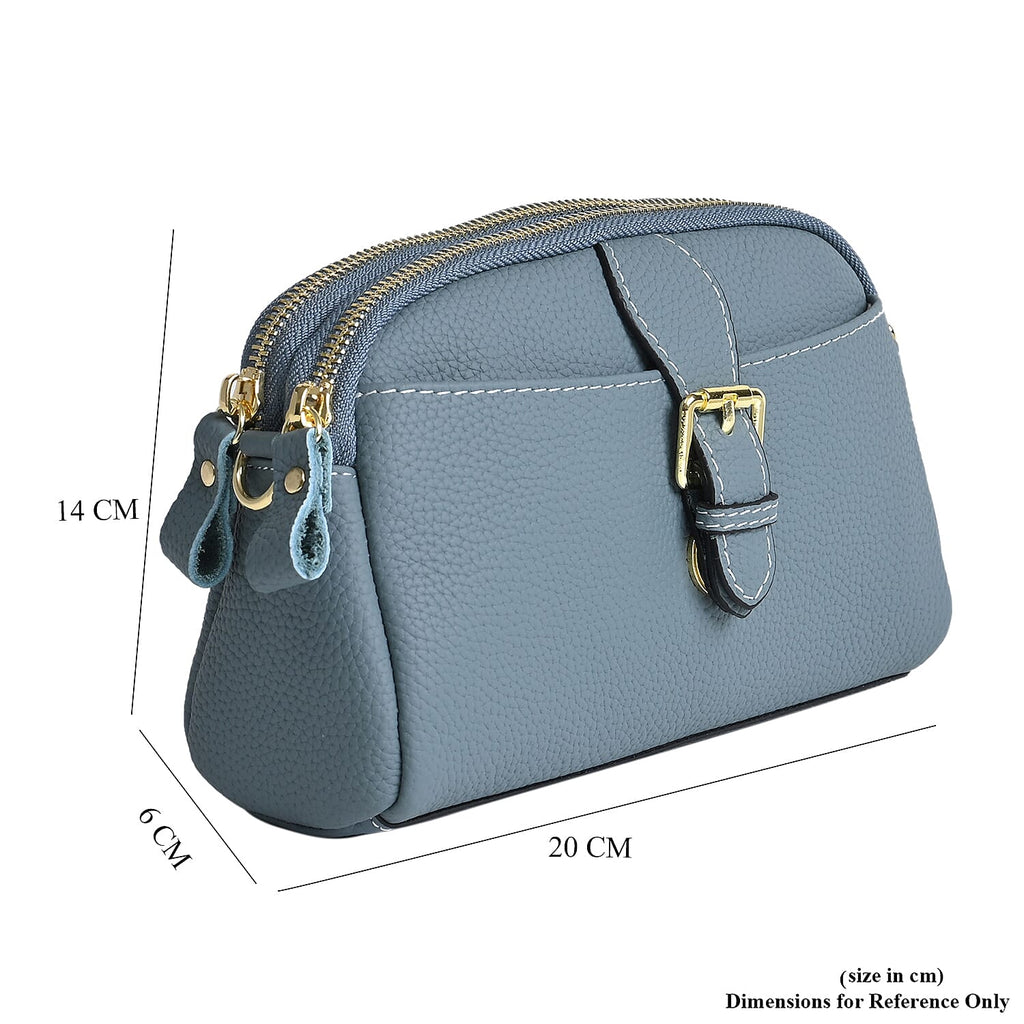 Crossbody Bag (Size - One Size) - Blue & Black