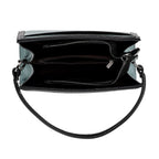Floral Deer Embroidered Sling Handbag - Blue