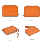 Set of 2- Sling Crossbody Bag with Card Holder - Brown