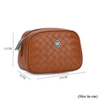 BIG BLACK FRIDAY DEAL - Genuine leather Crossbody Bag  - Brown