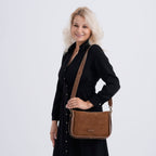Crossbody Bag (Size - One Size) - Brown & Black
