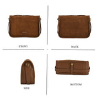 Crossbody Bag (Size - One Size) - Brown & Black