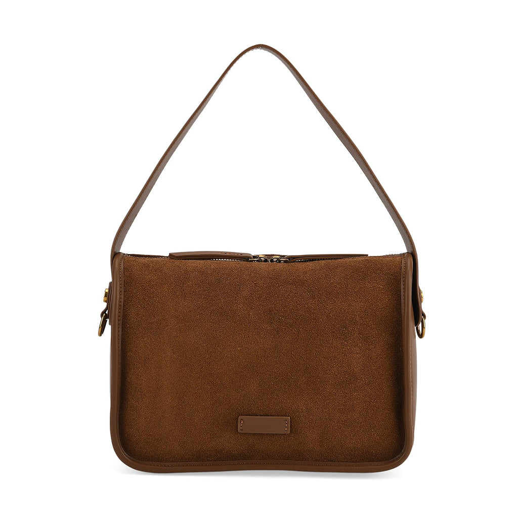 Crossbody Bag (Size - One Size) - Brown & Black