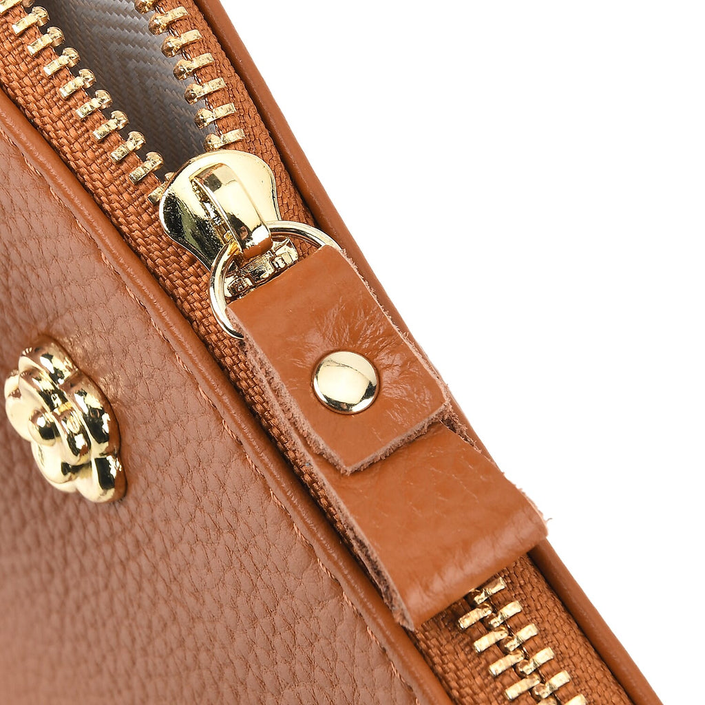 Crossbody Bag (Size - One Size) - Brown
