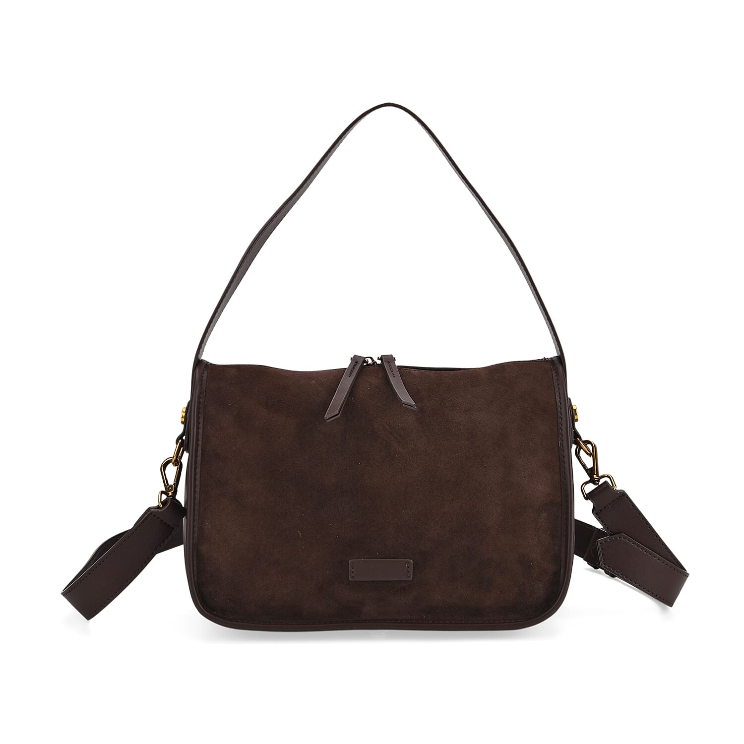 Crossbody Bag (Size - One Size) - Coffee & Black