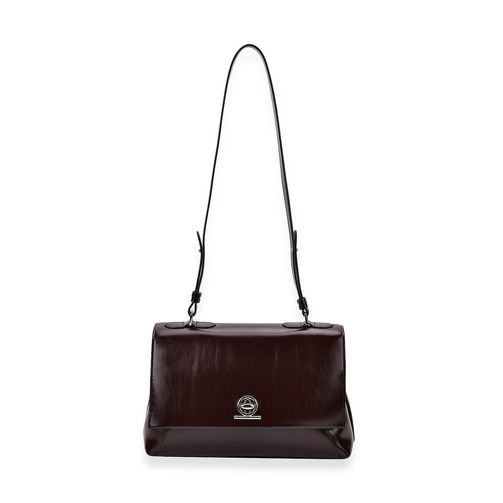Crossbody Bag (Size - One Size) - Coffee - Brown With Complimentary Bag