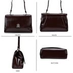 Crossbody Bag (Size - One Size) - Coffee - Brown With Complimentary Bag
