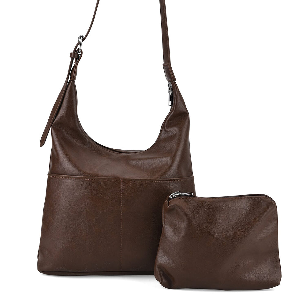 Crossbody Bag (Size - One Size) - Coffee