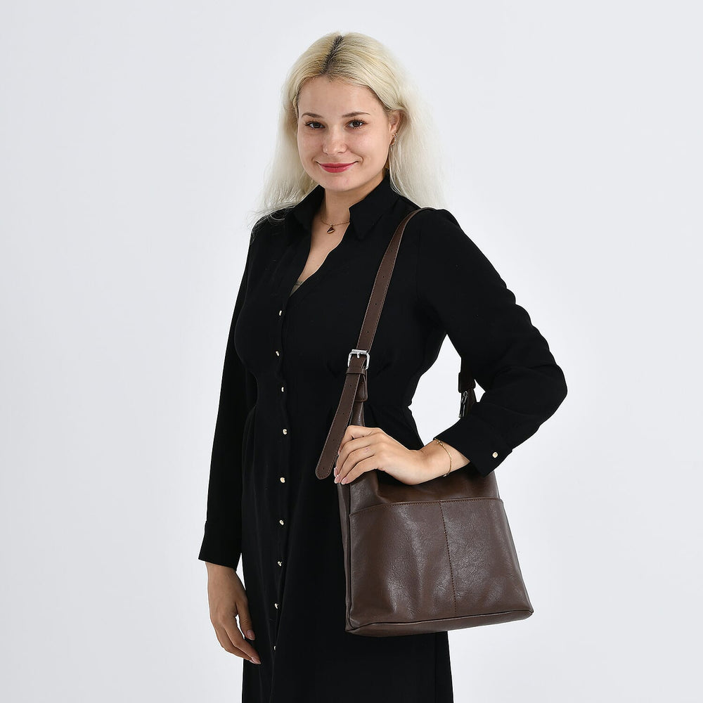Crossbody Bag (Size - One Size) - Coffee