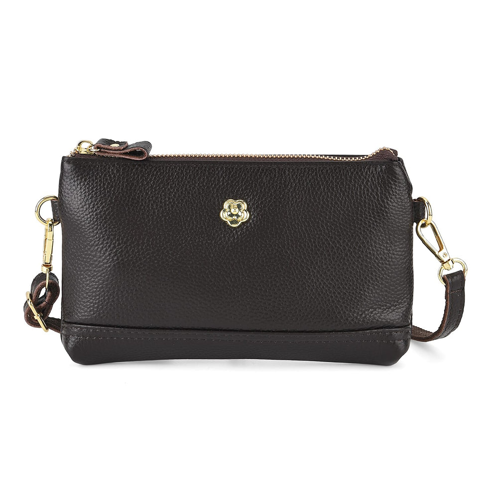 Crossbody Bag (Size - One Size) - Dark Coffee