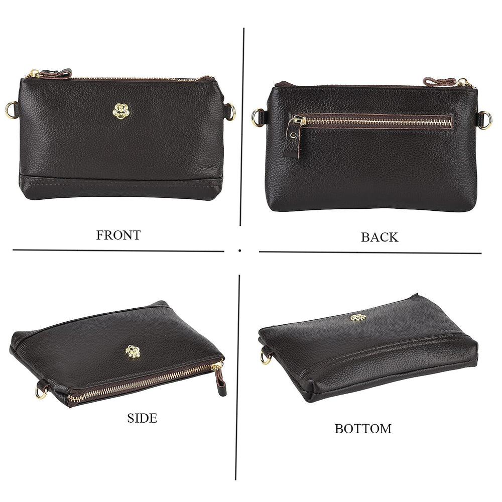 Crossbody Bag (Size - One Size) - Dark Coffee