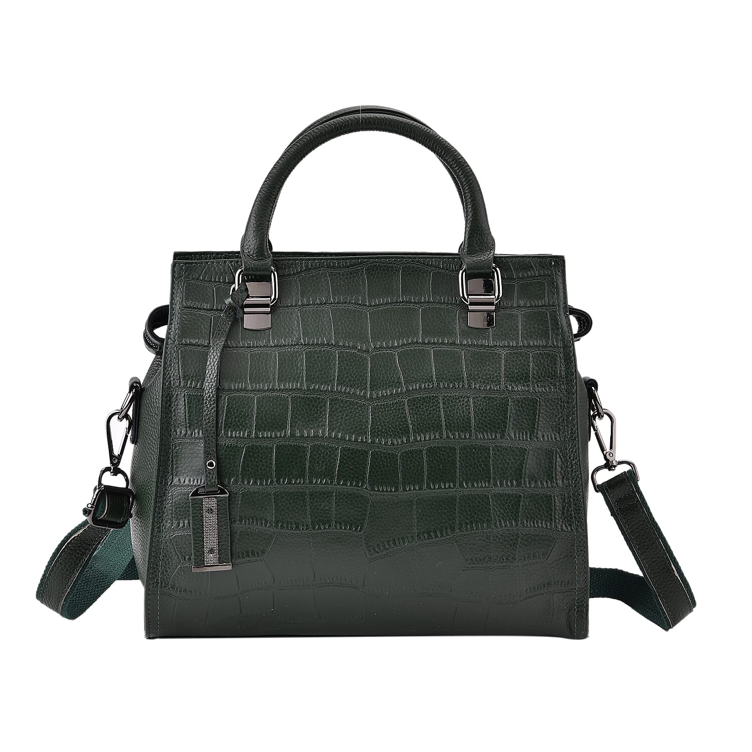 Crossbody Bag (Size - One Size) - Dark Green & Dark Green