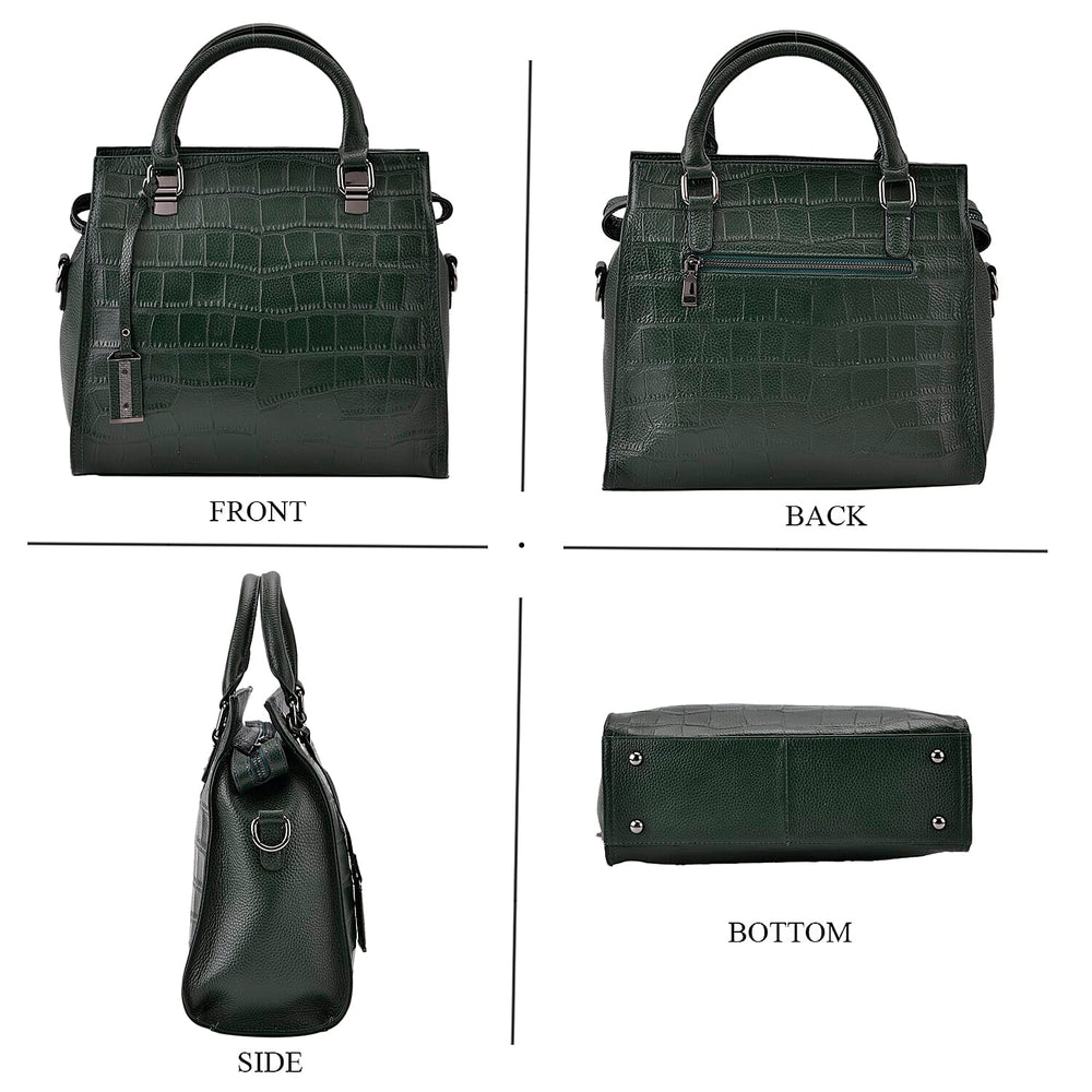 Crossbody Bag (Size - One Size) - Dark Green & Dark Green