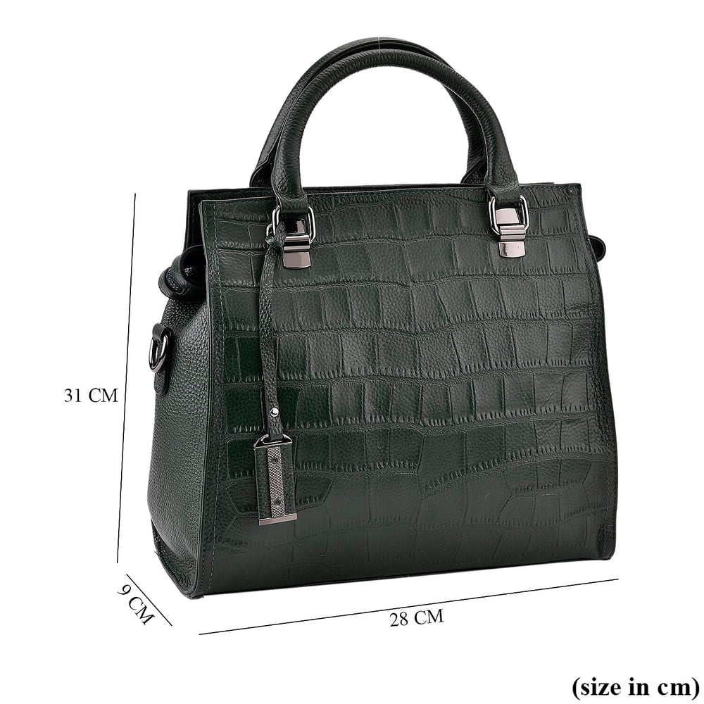 Crossbody Bag (Size - One Size) - Dark Green & Dark Green