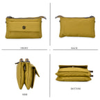 Set of 2 Bags - Crossbody - Waist Bag - Dark - Olive Green