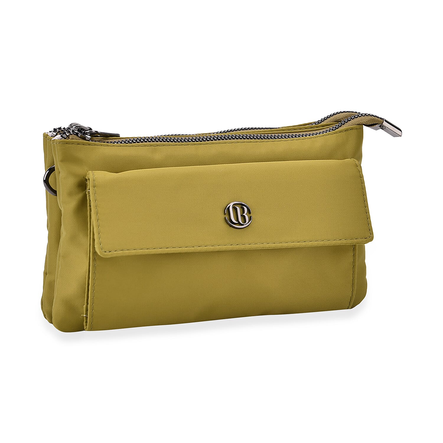 Set of 2 Bags - Crossbody - Waist Bag - Dark - Olive Green