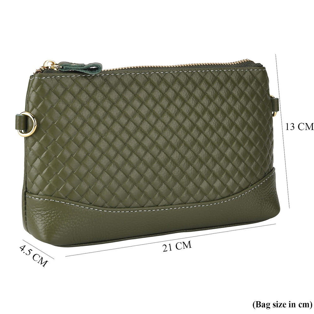Crossbody Bag (Size - One Size) - Dark Green
