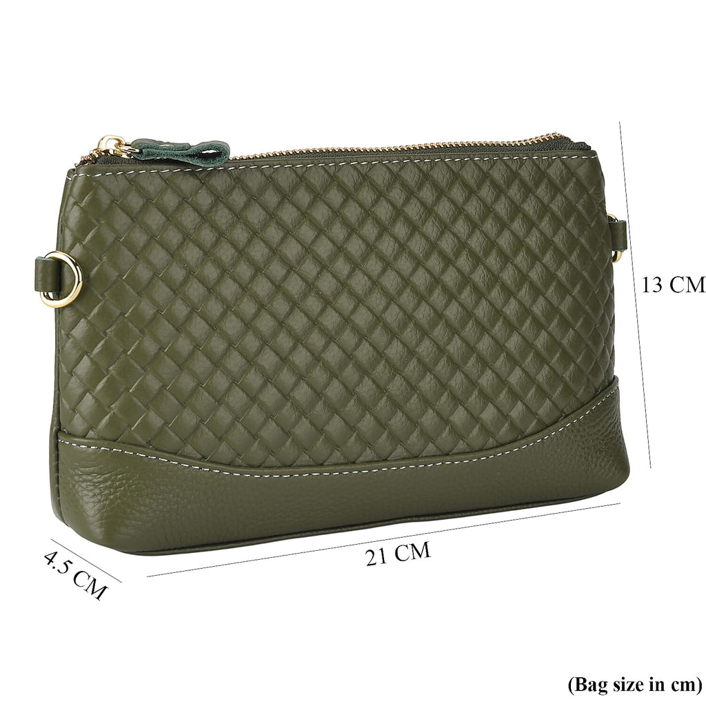 Crossbody Bag (Size - One Size) - Dark Green
