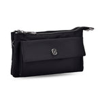 Set of 2 - Crossbody - Waist Bag - Dark Grey - Black