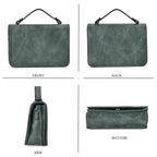 Set of 2- Sling Crossbody Bag with Card Holder - Green