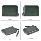Set of 2- Sling Crossbody Bag with Card Holder - Green