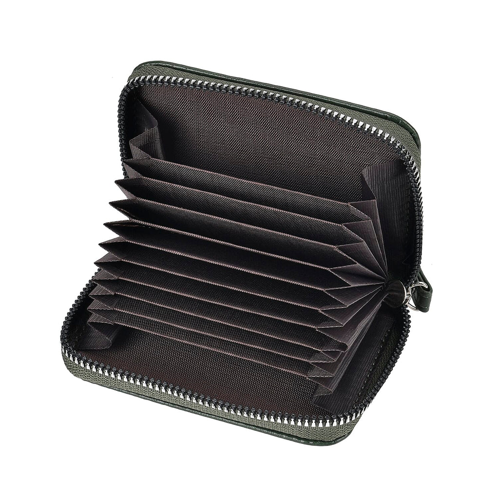Set of 2- Sling Crossbody Bag with Card Holder - Green