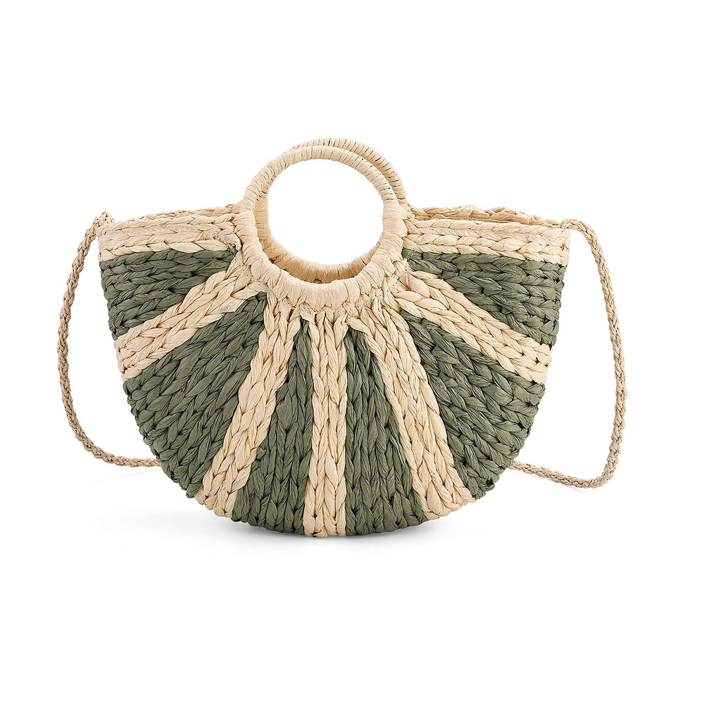 Crossbody Bag (Size - One Size) - Green & Blue