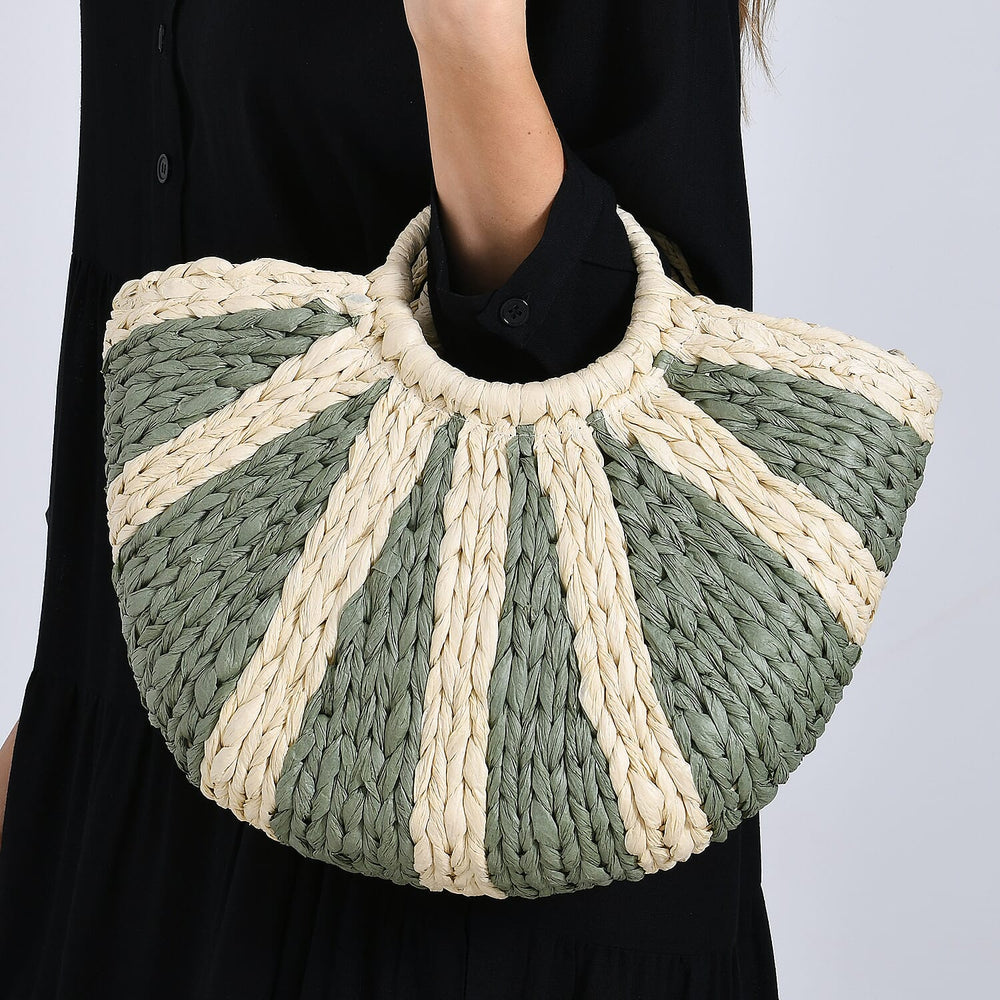Crossbody Bag (Size - One Size) - Green & Blue