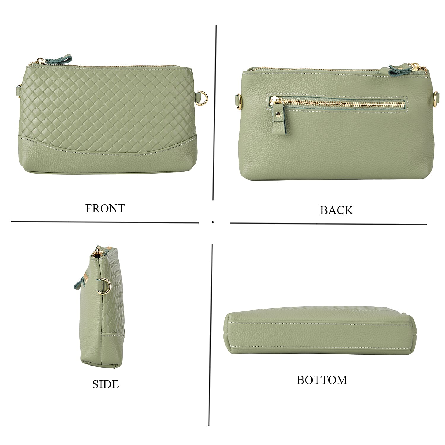 Crossbody Bag (Size - One Size) - Green