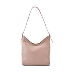 Hongkong Closeout Deal - 100% Genuine Leather Litchi Embossed Crossbody Bag - Sand