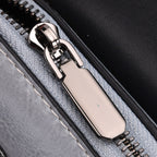 Sumptuous quality 100% Genuine Leather Crossbody Bag - Light Blue