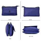 Set of 2 Bags - Crossbody - Waist Bag - Navy - Mint Green