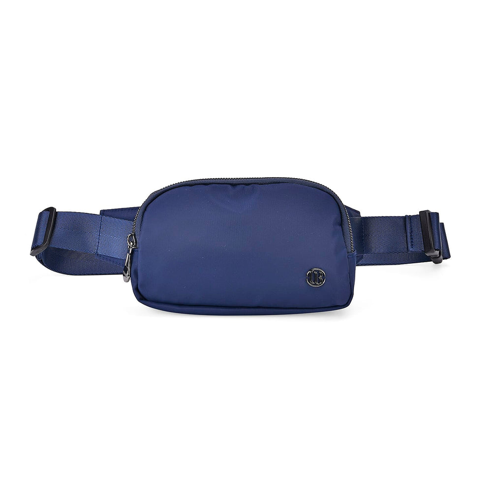 Versatile Waist Bag with Adjustable Strap - Navy