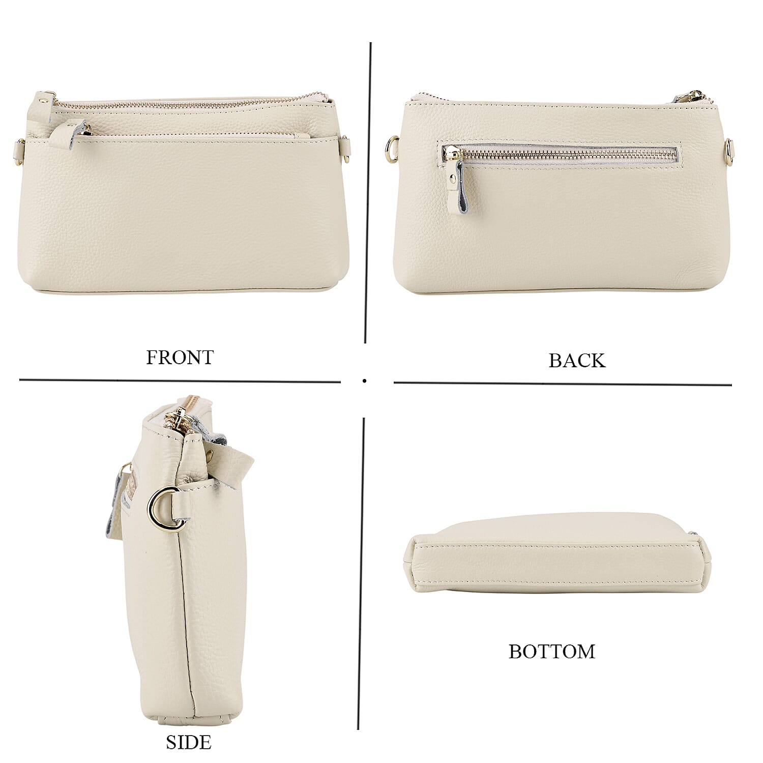 Crossbody Bag (Size - One Size) - Off White