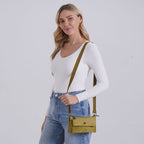 Versatile Water Proof Sling Crossbody Bag with Adjustable Strap - Olive