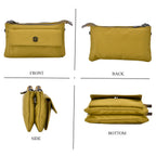 Versatile Water Proof Sling Crossbody Bag with Adjustable Strap - Olive