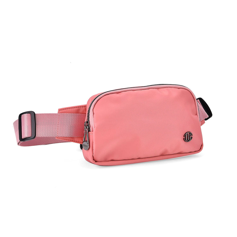 Set of 2 Bags - Crossbody - Waist Bag - Pink - Mauve