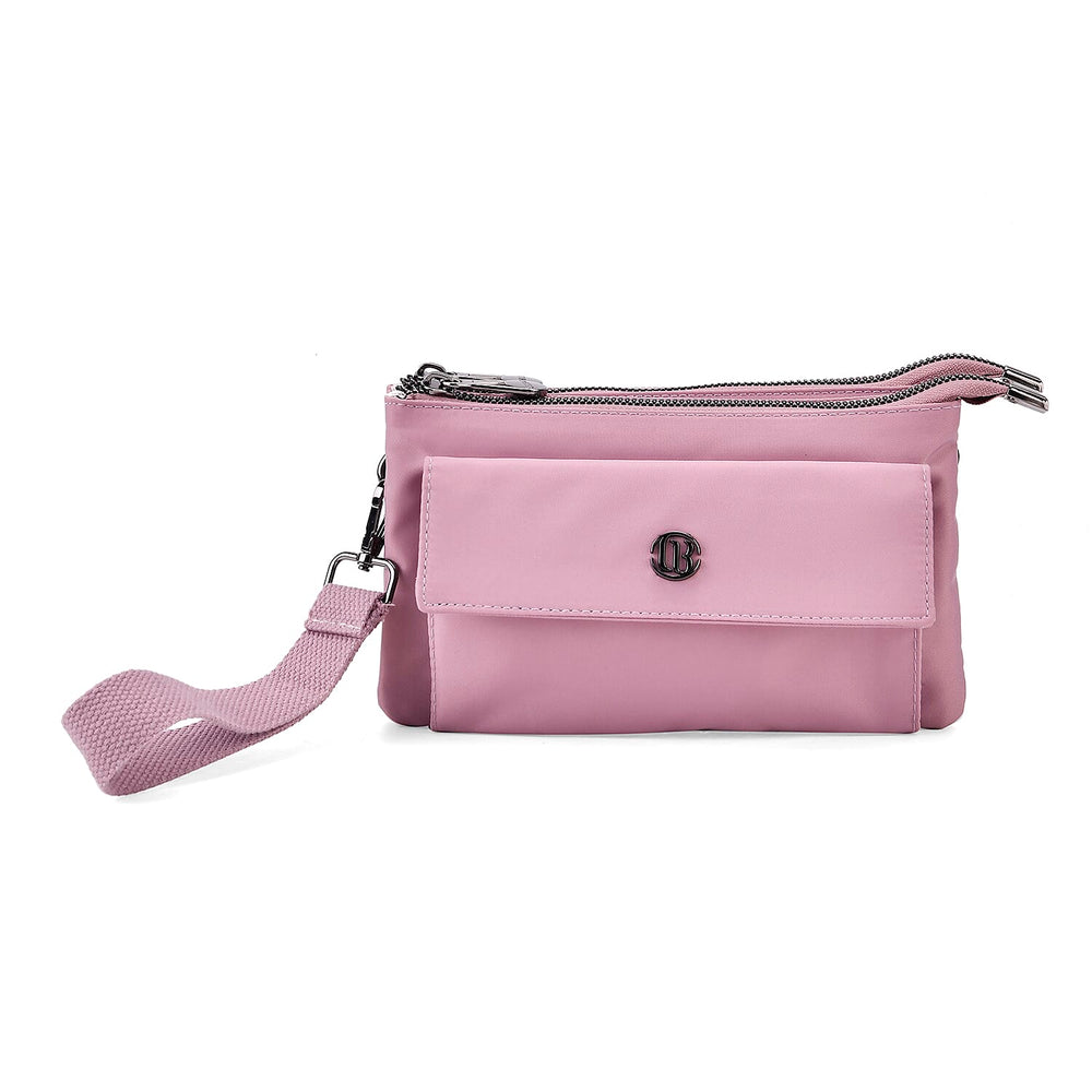 Versatile Water Proof Sling Crossbody Bag with Adjustable Strap - Lilac