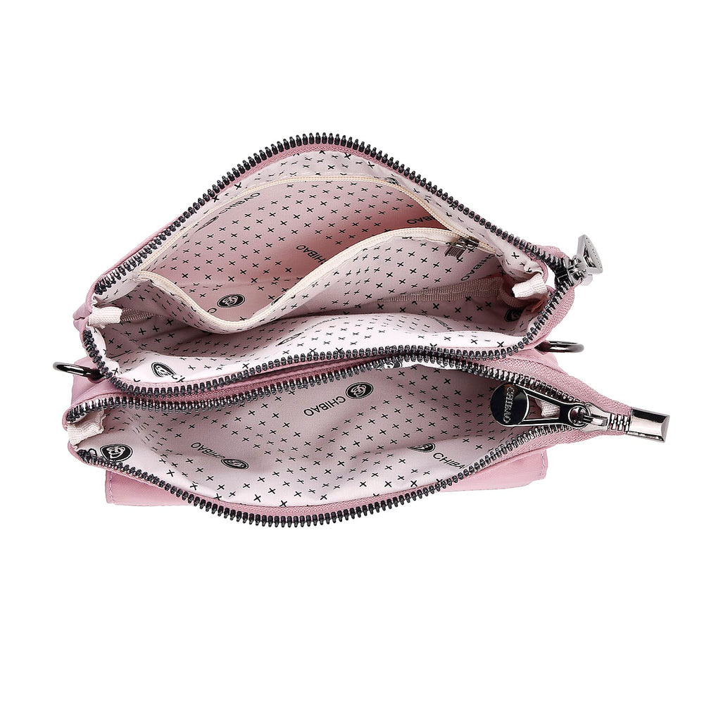 Versatile Water Proof Sling Crossbody Bag with Adjustable Strap - Lilac
