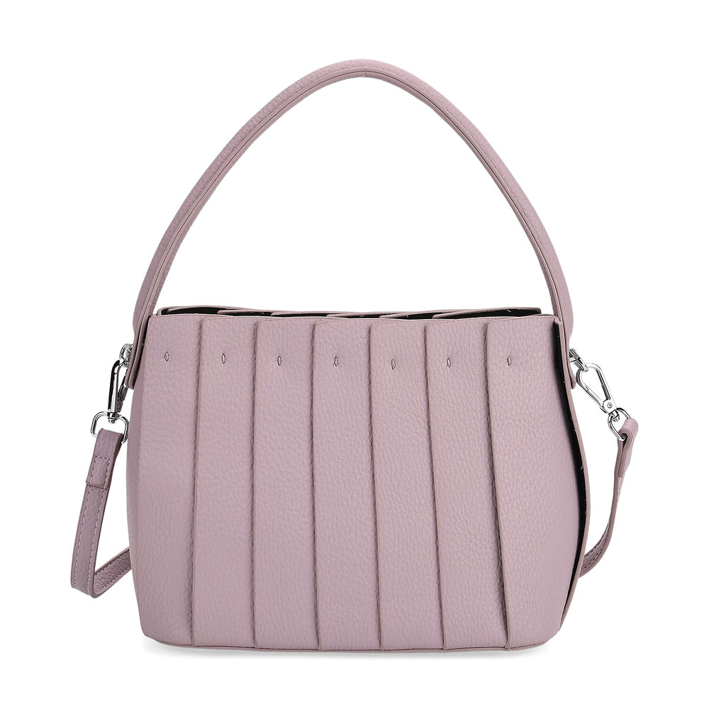 MISS IT OR MISS OUT -- Designer inspired Womens Top Handle Shoulder Bag with Adjustable Strap - Lilac