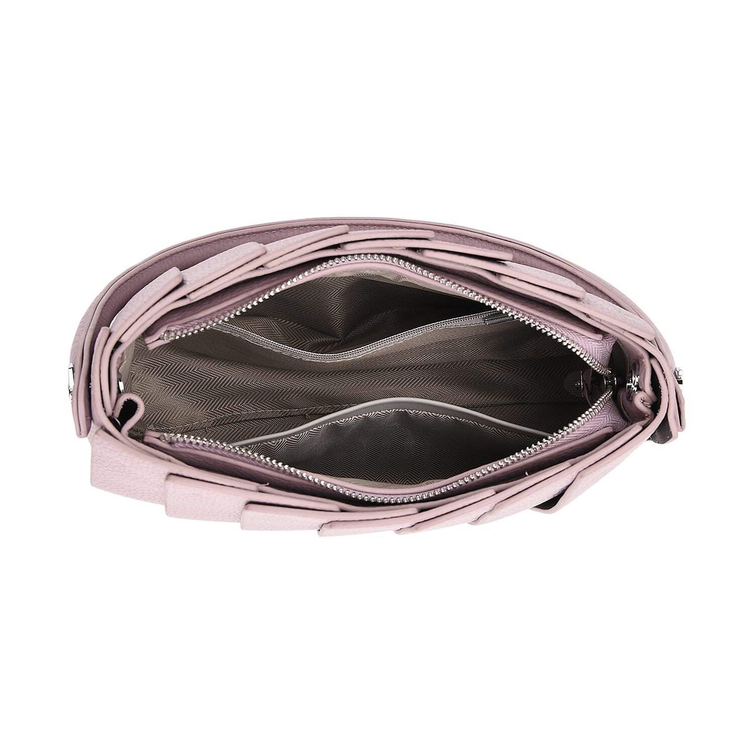 MISS IT OR MISS OUT -- Designer inspired Womens Top Handle Shoulder Bag with Adjustable Strap - Lilac