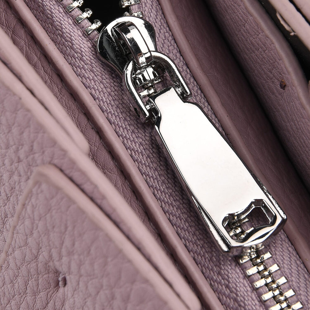 MISS IT OR MISS OUT -- Designer inspired Womens Top Handle Shoulder Bag with Adjustable Strap - Lilac