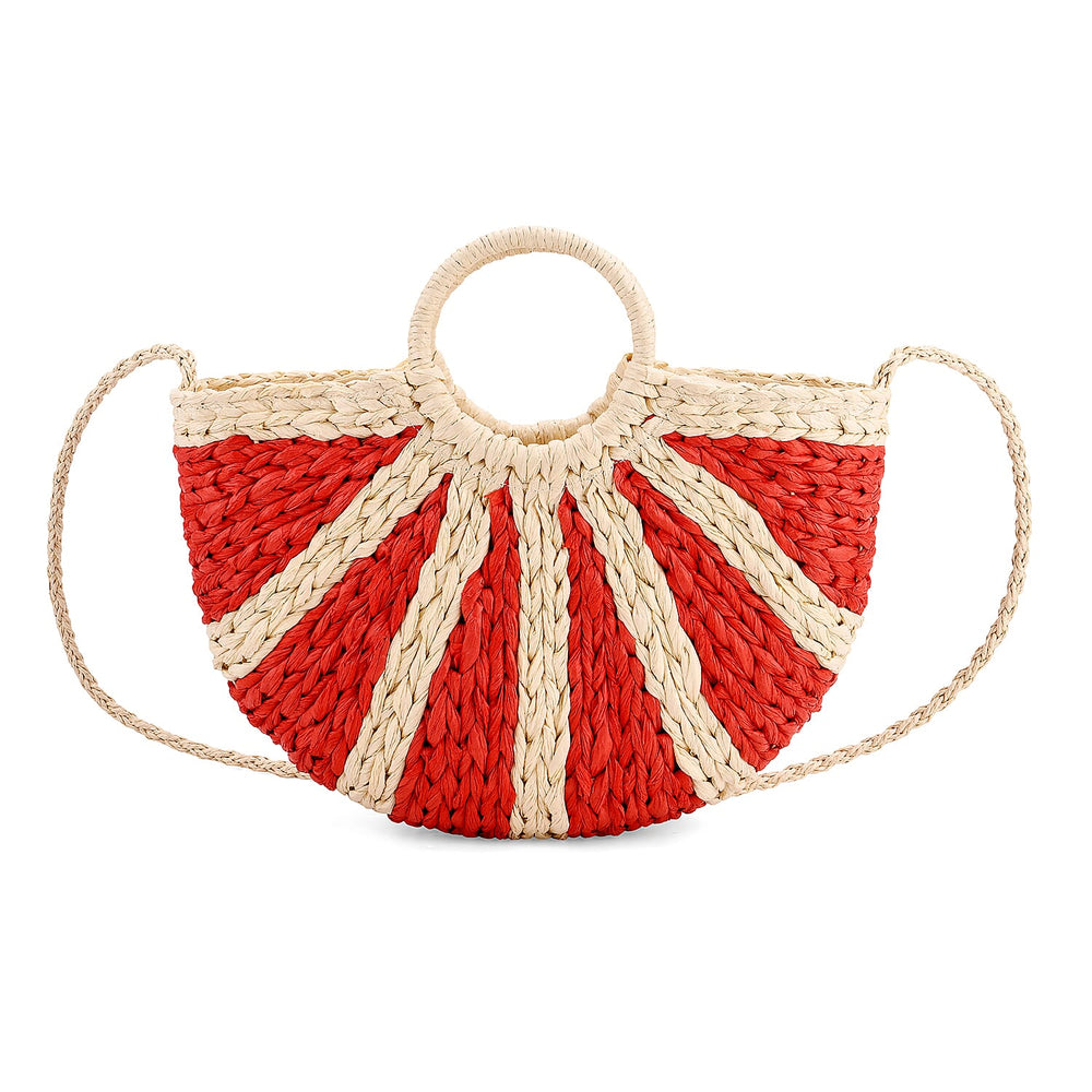 Crossbody Bag (Size - One Size) - Red & Blue
